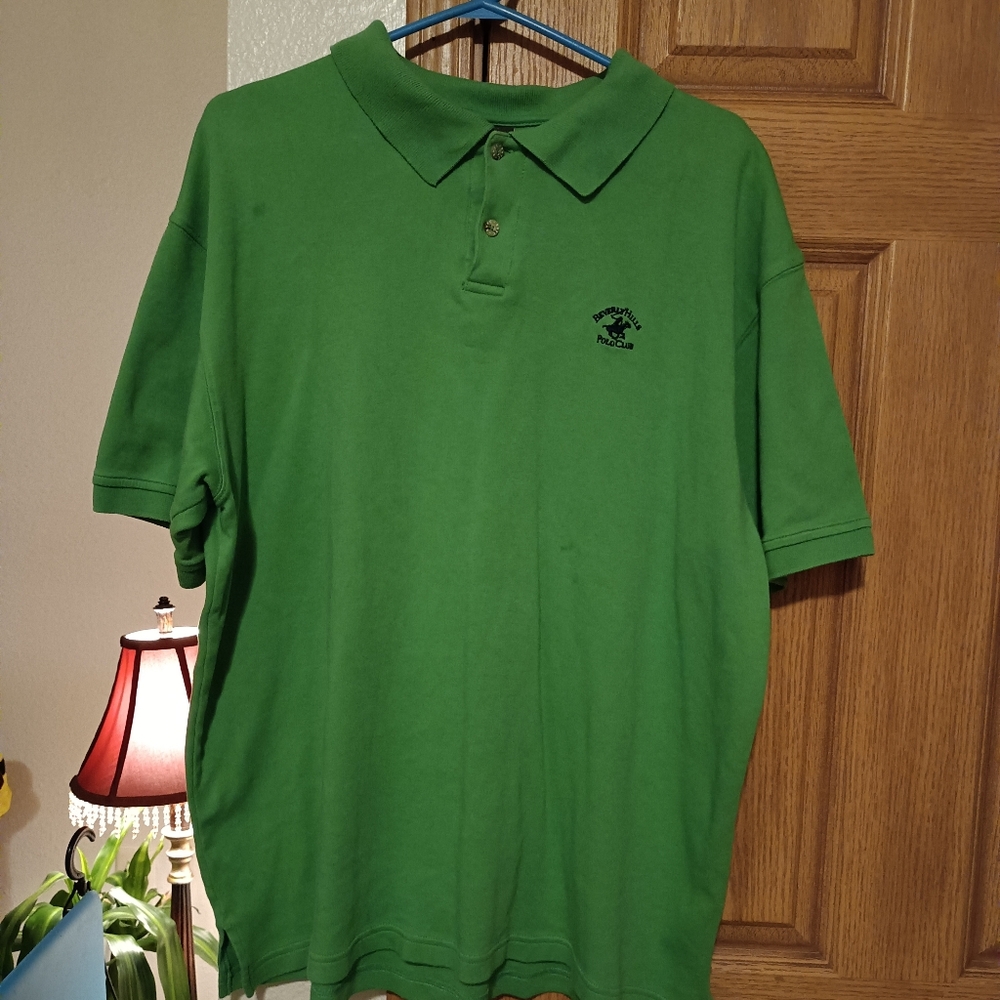 Men's XL GUC Polo Green